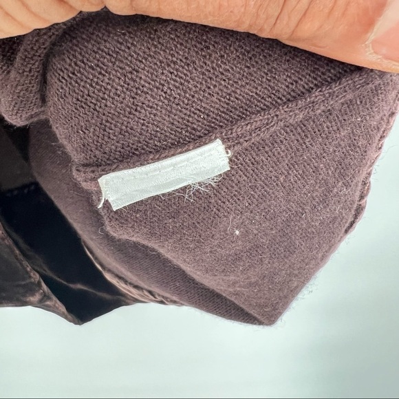 Boden brown dress velvet trim shift size 4 - Picture 8 of 8